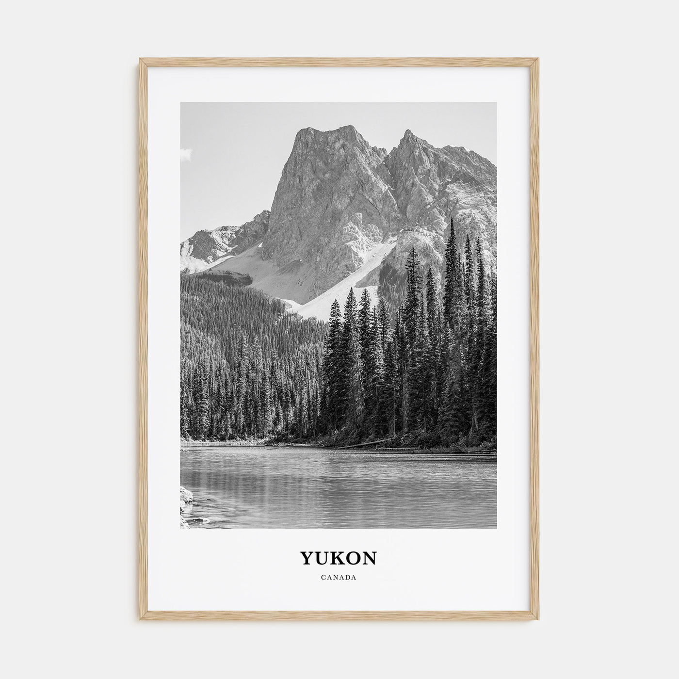 Yukon Portrait B&W Poster
