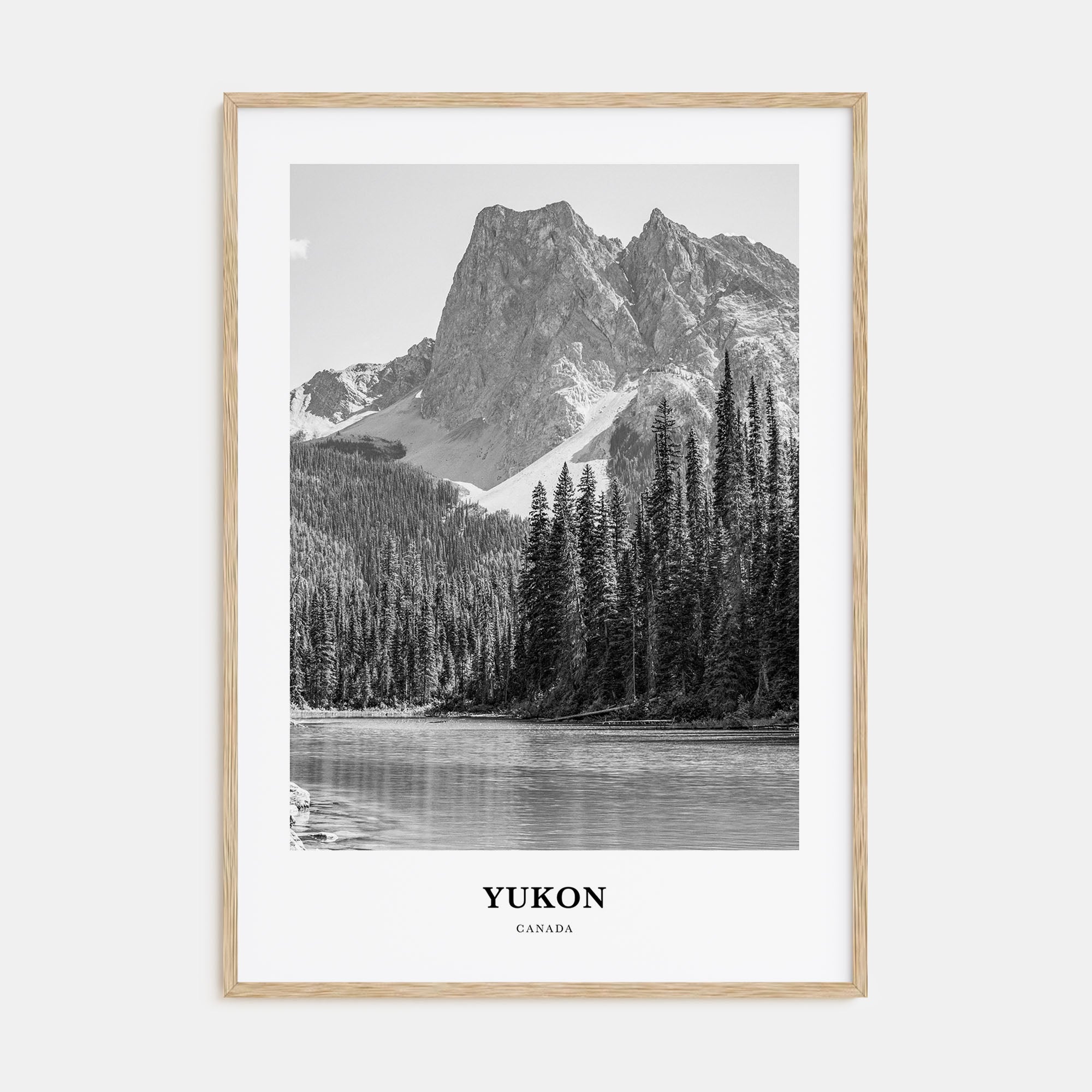 Yukon Portrait B&W Poster
