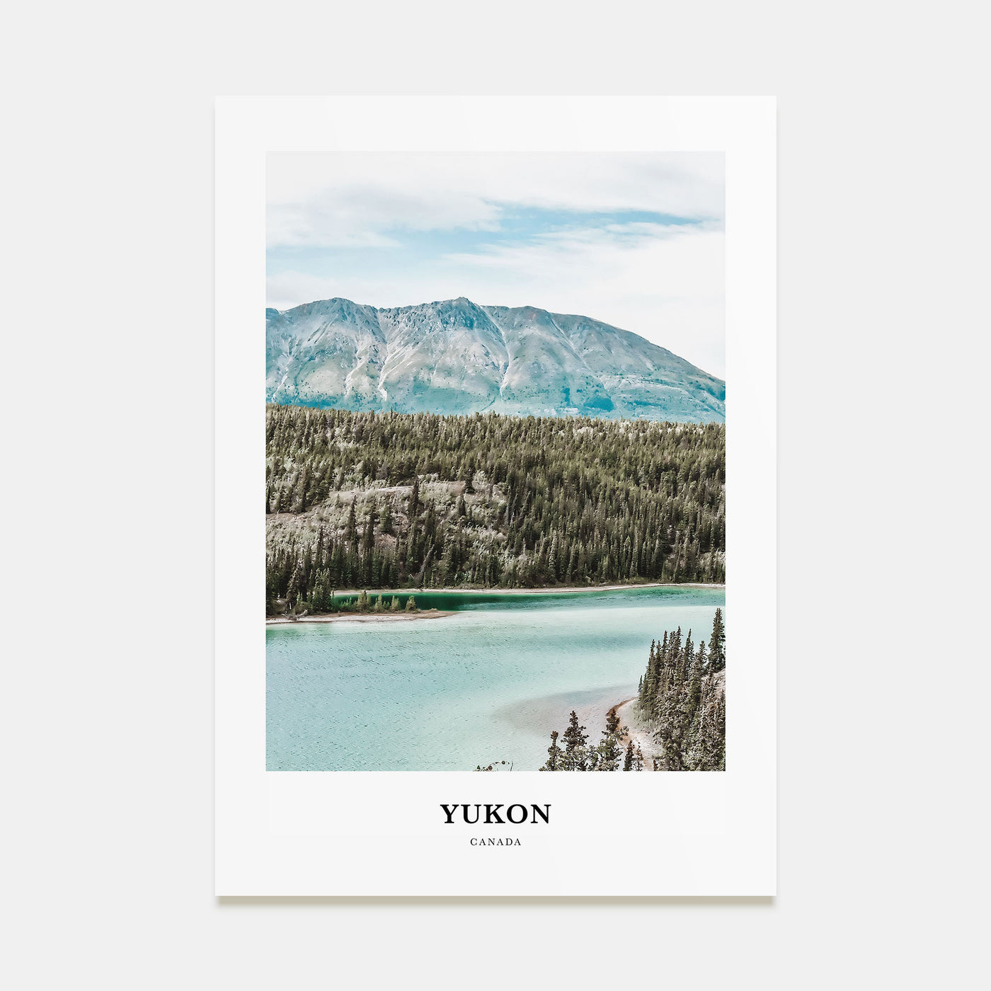 Yukon Portrait Color Poster