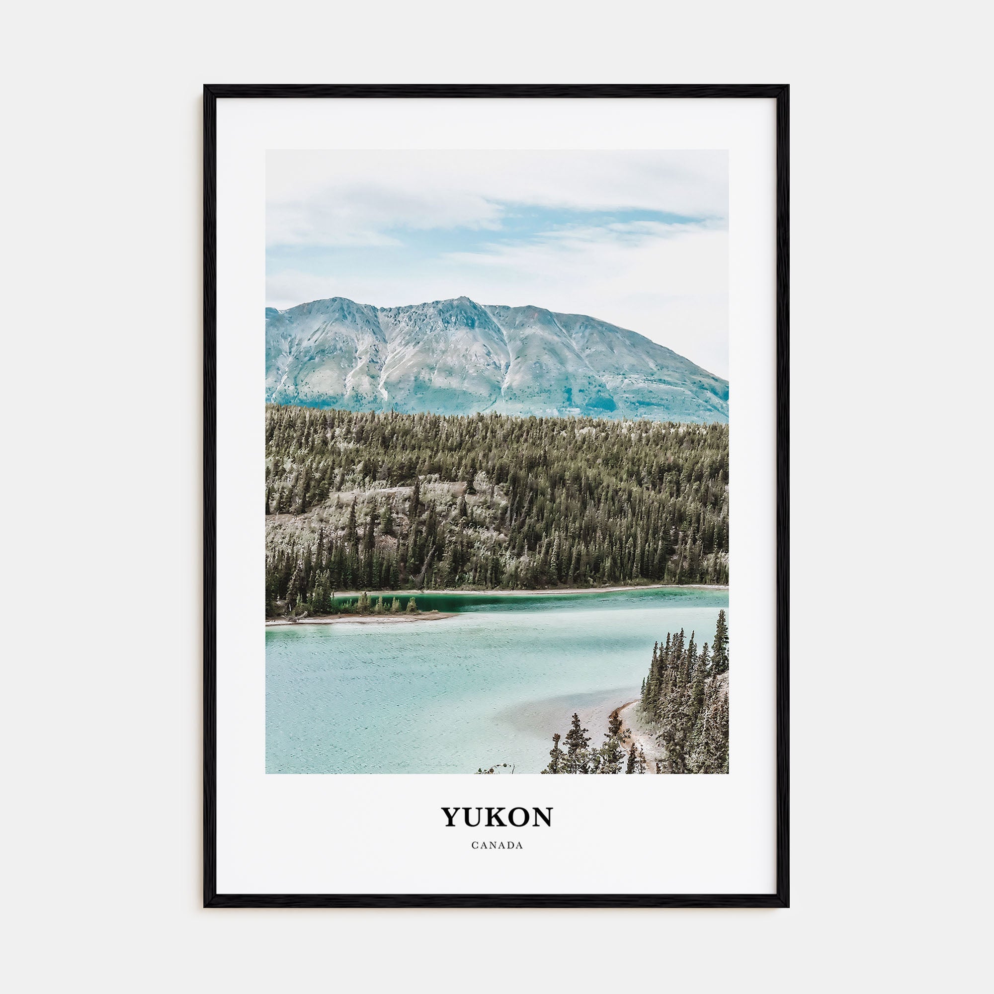 Yukon Portrait Color Poster