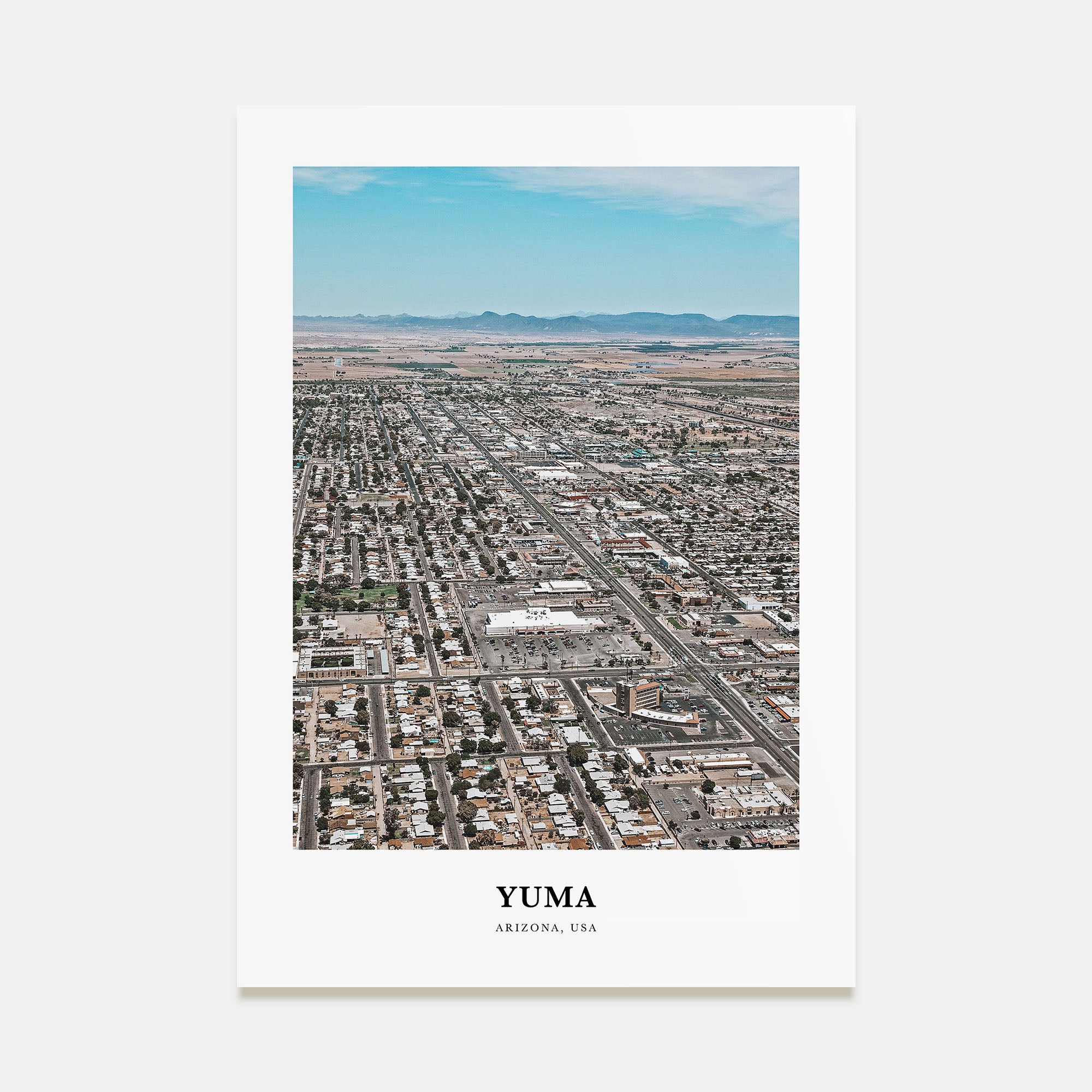 Yuma Portrait Color Poster