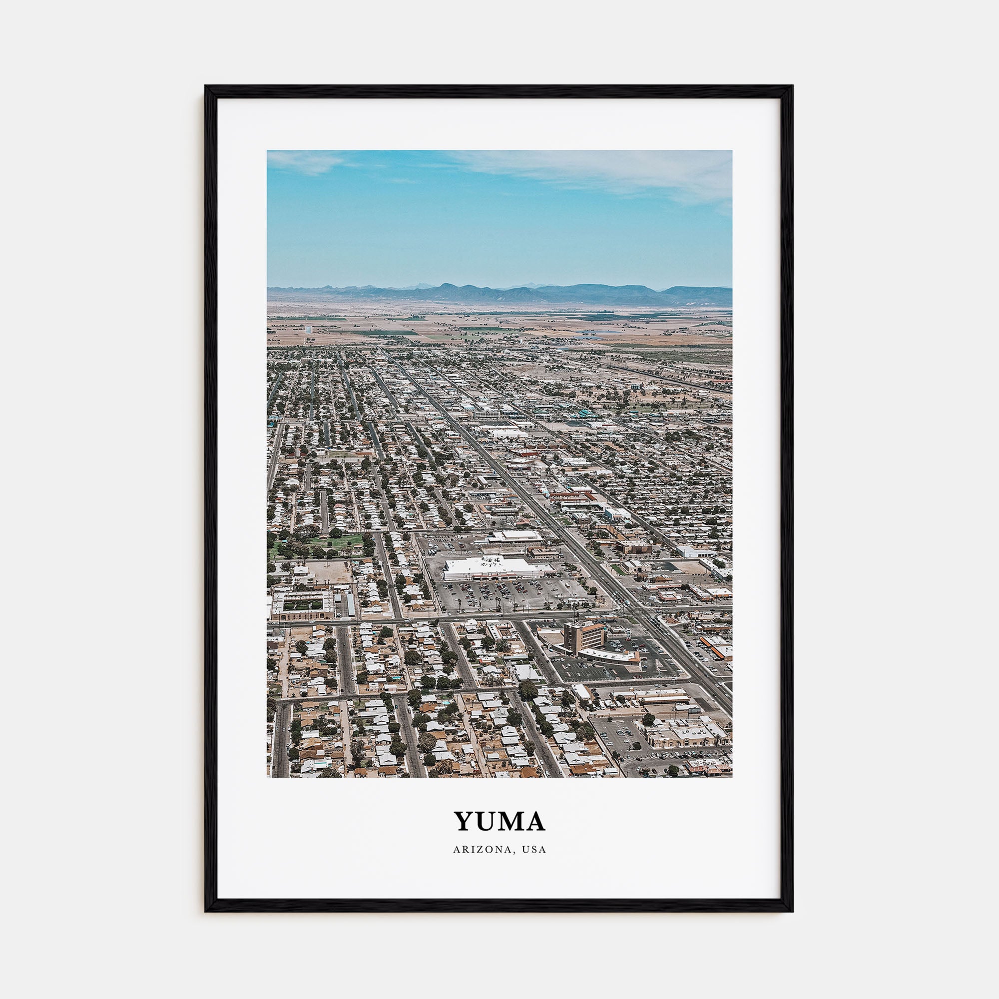 Yuma Portrait Color Poster