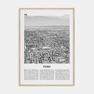 Yuma Travel B&W Poster