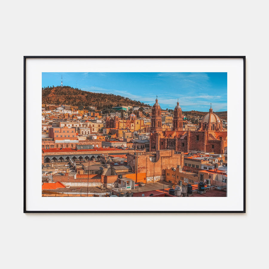 Zacatecas Landscape Color Poster