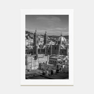 Zacatecas Photo B&W Poster