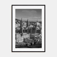 Zacatecas Photo B&W Poster