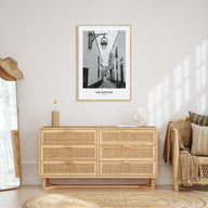 Zacatecas Portrait B&W No 2 Poster