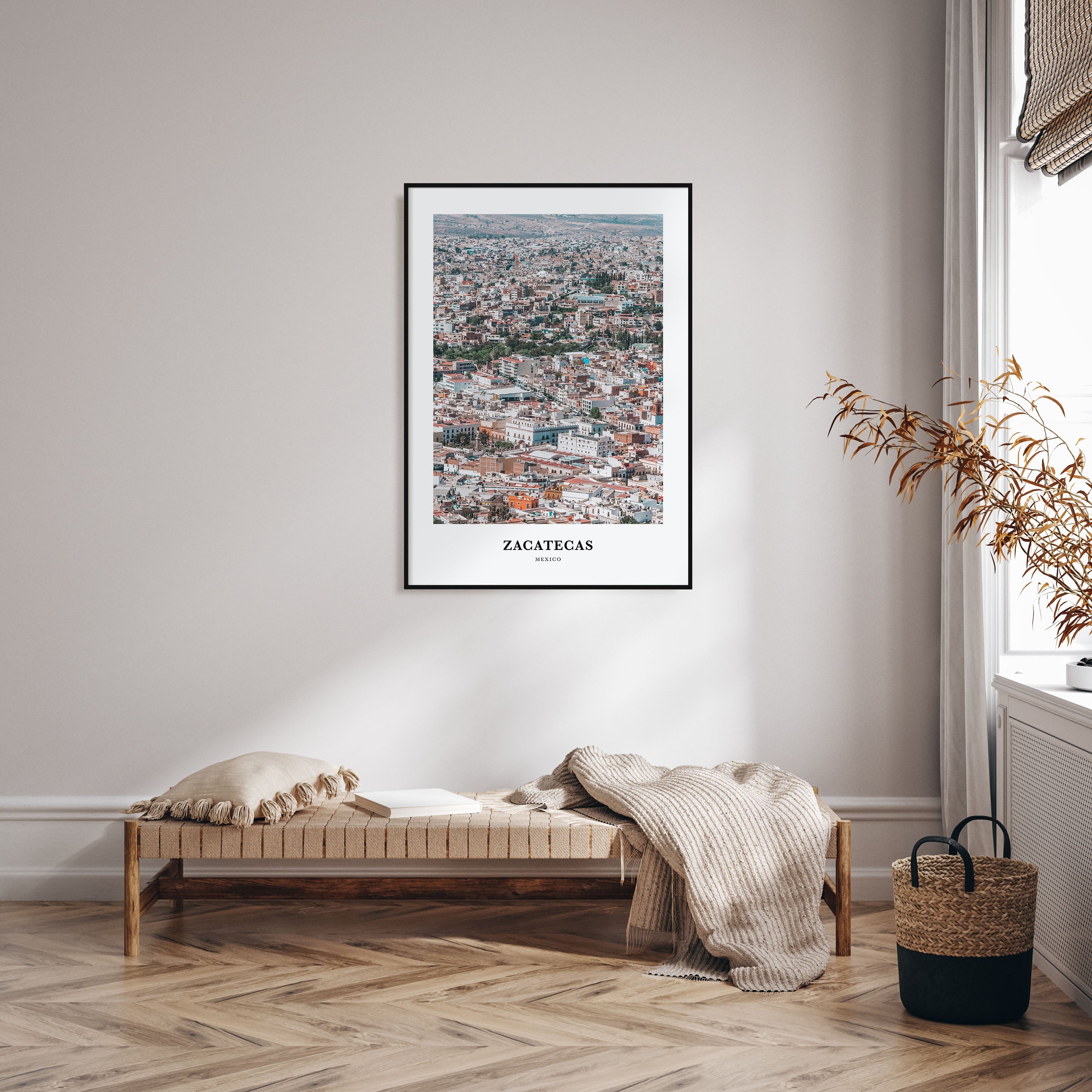 Zacatecas Portrait Color Poster