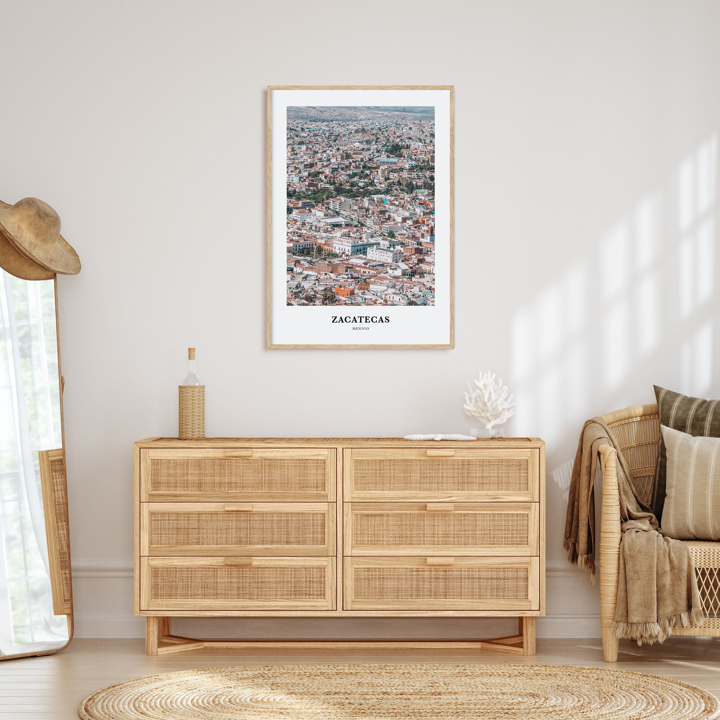 Zacatecas Portrait Color Poster