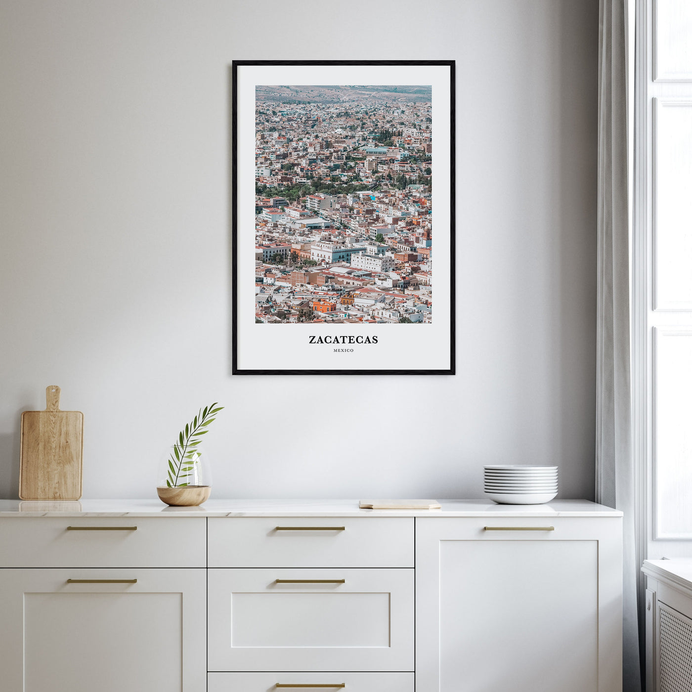 Zacatecas Portrait Color Poster