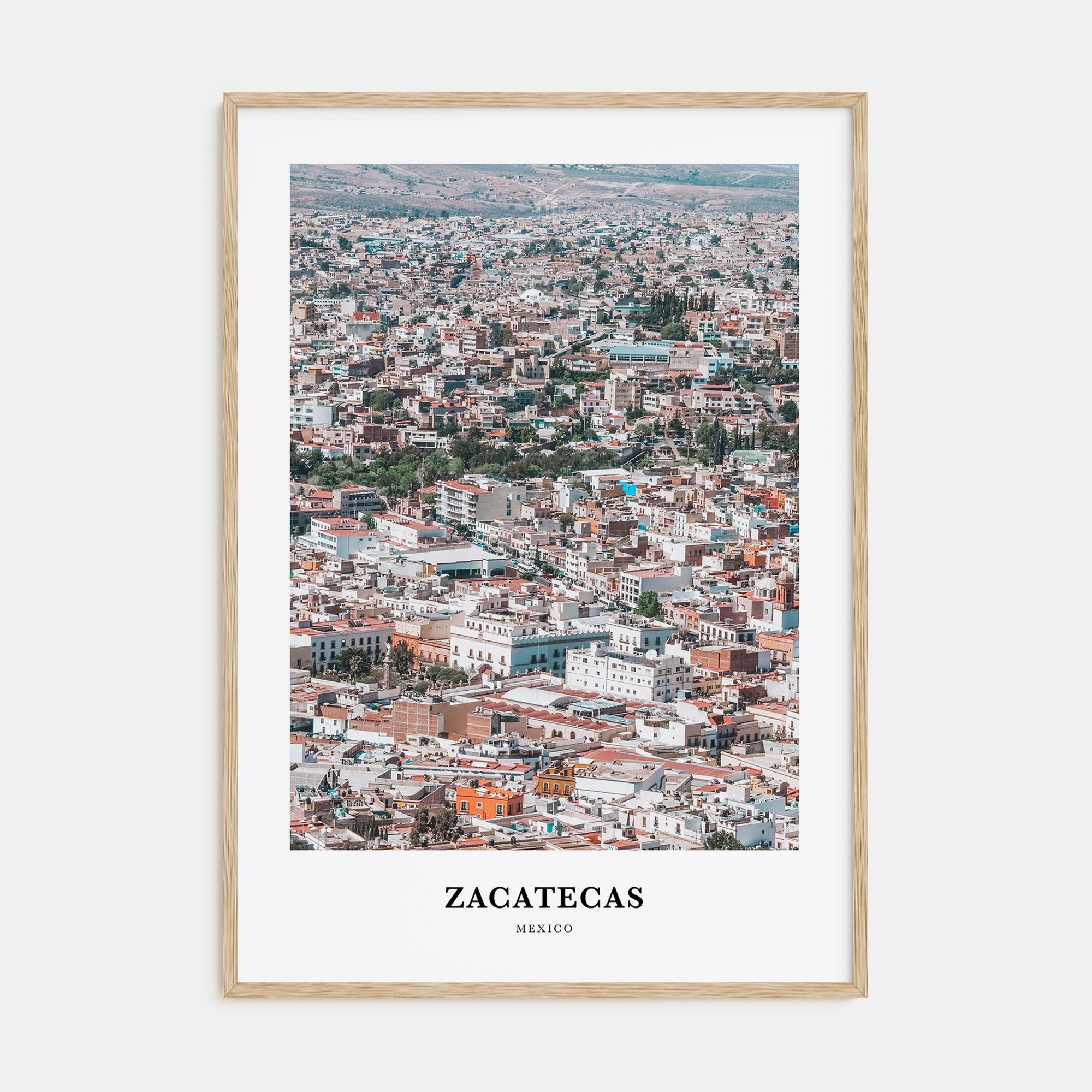 Zacatecas Portrait Color Poster