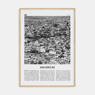 Zacatecas Travel B&W No 2 Poster