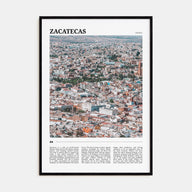 Zacatecas Travel Color Poster