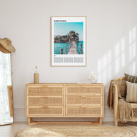 Zákynthos Travel Color Poster