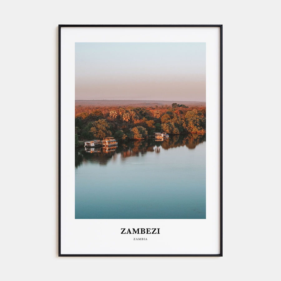 Zambezi Portrait Color Poster