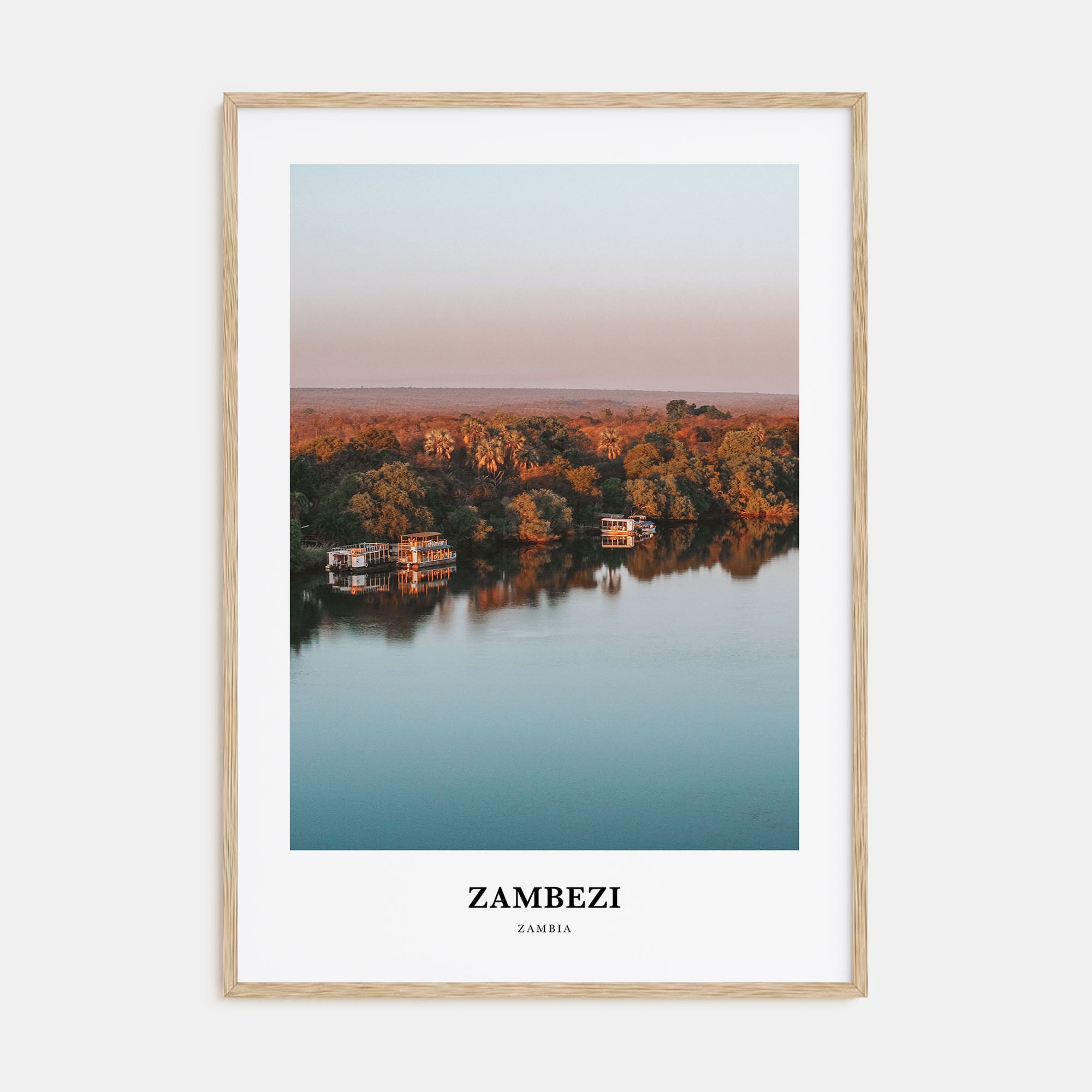 Zambezi Portrait Color Poster