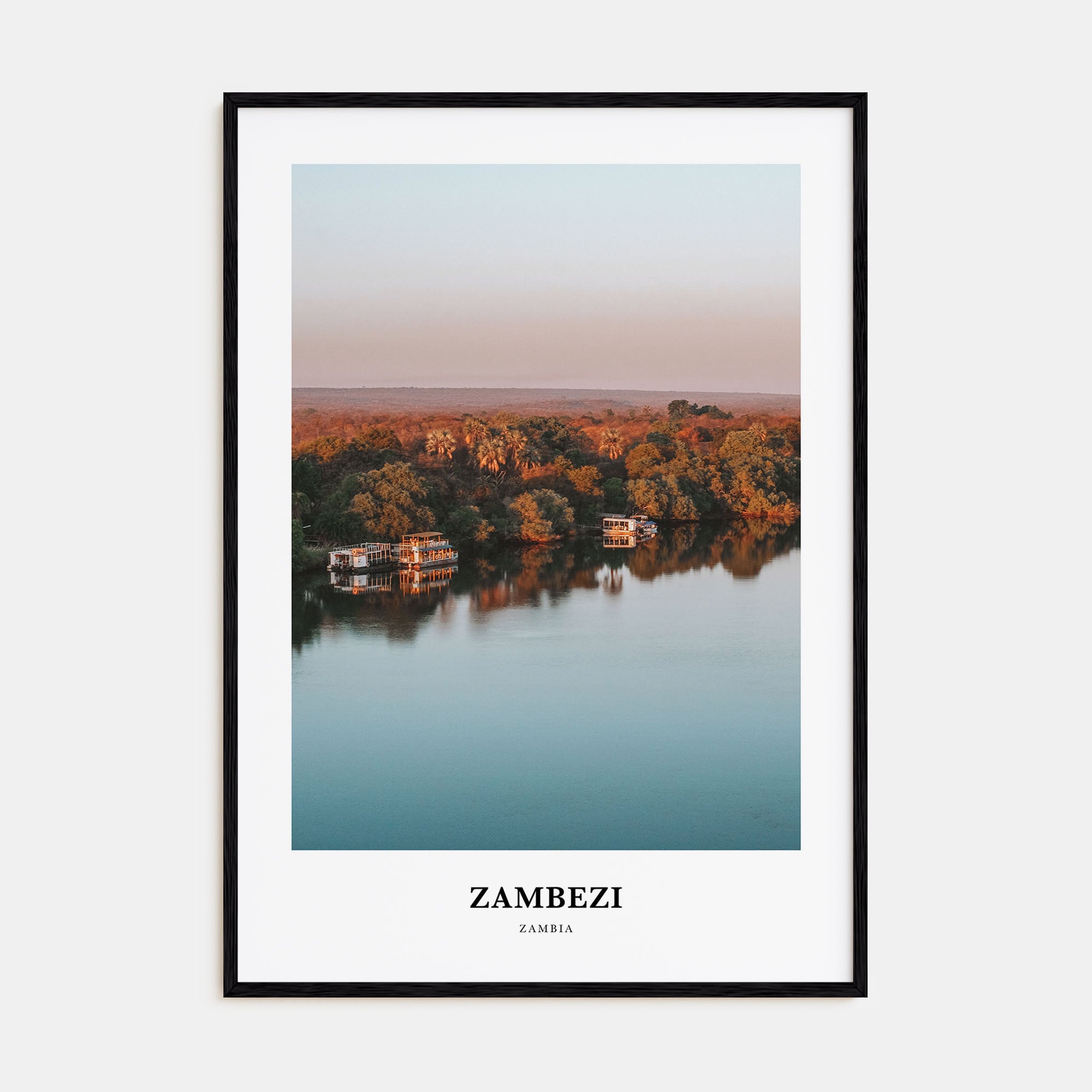 Zambezi Portrait Color Poster