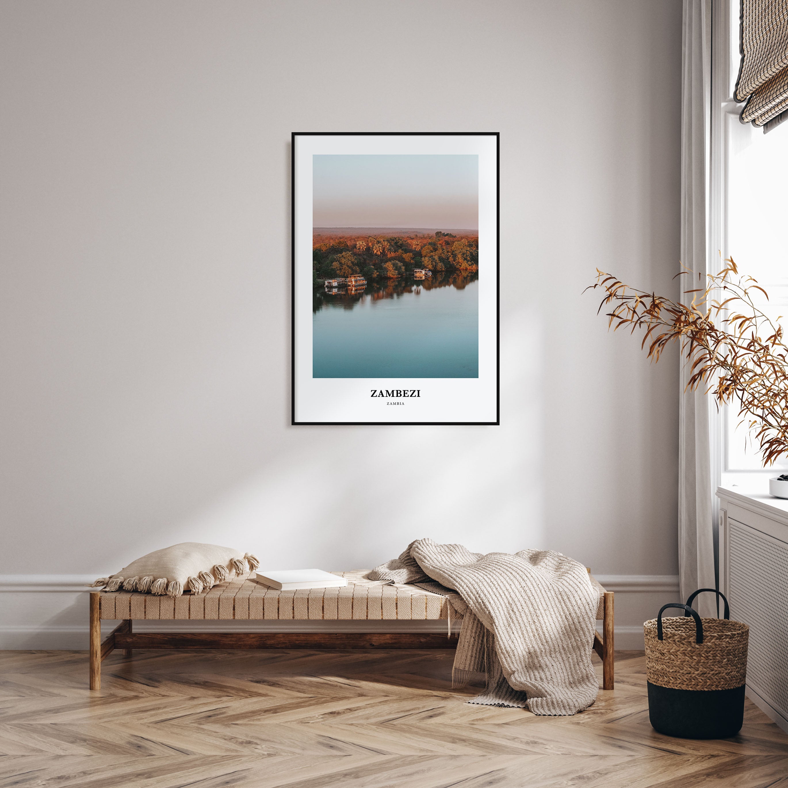 Zambezi Portrait Color Poster