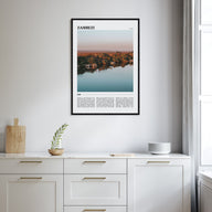 Zambezi Travel Color Poster