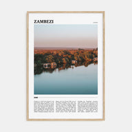 Zambezi Travel Color Poster
