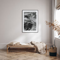 Zambia Photo B&W Poster