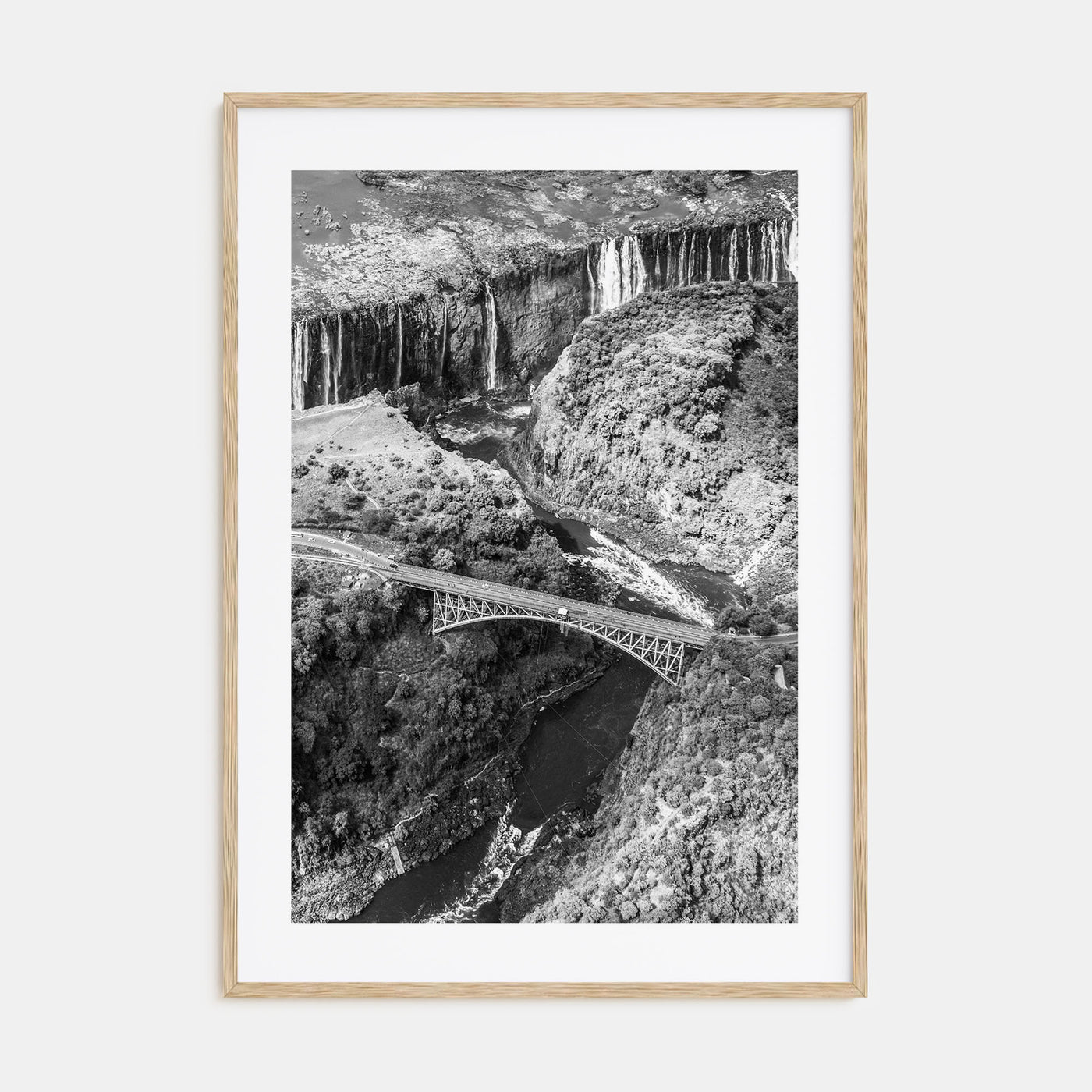 Zambia Photo B&W Poster