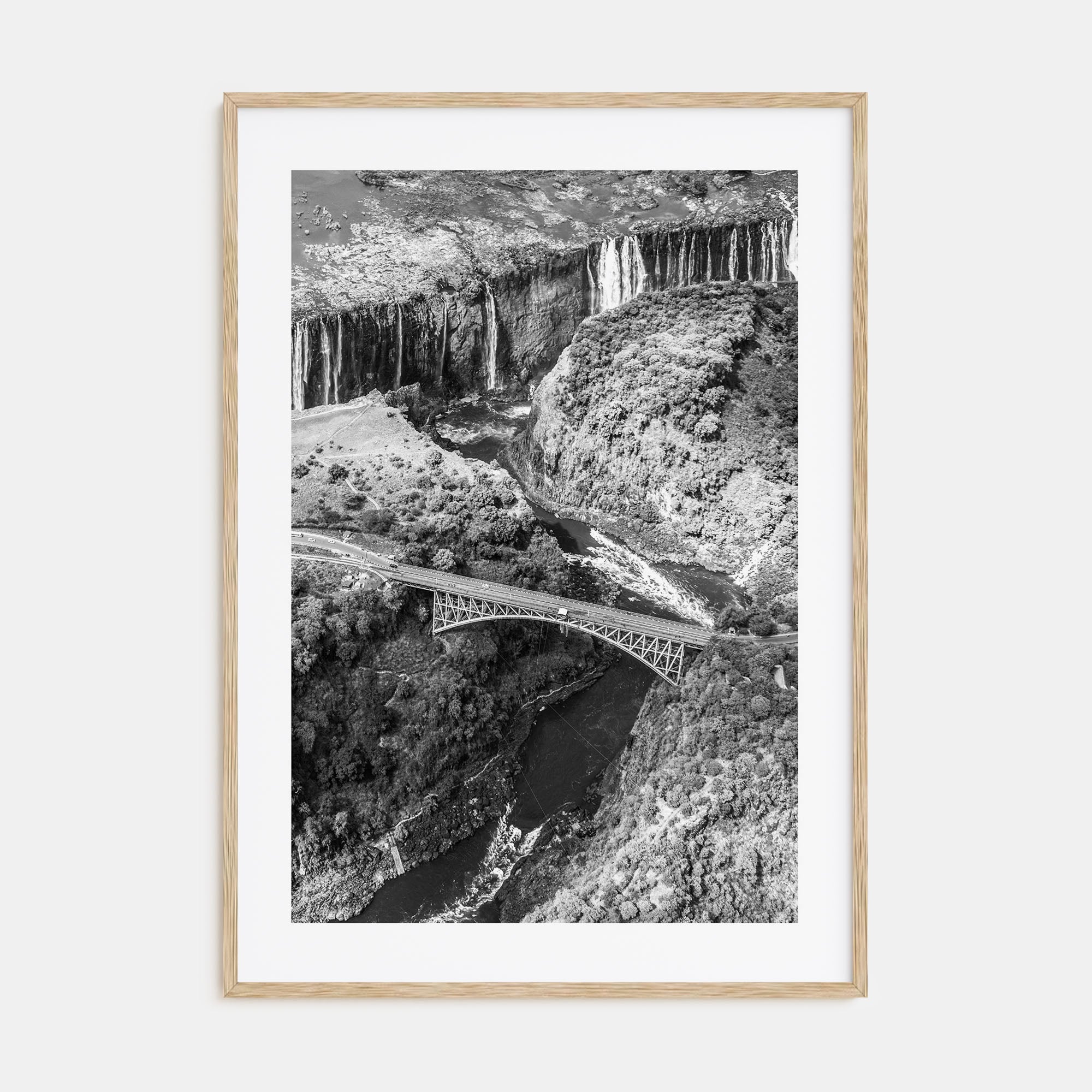 Zambia Photo B&W Poster