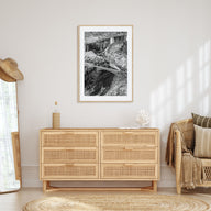 Zambia Photo B&W Poster