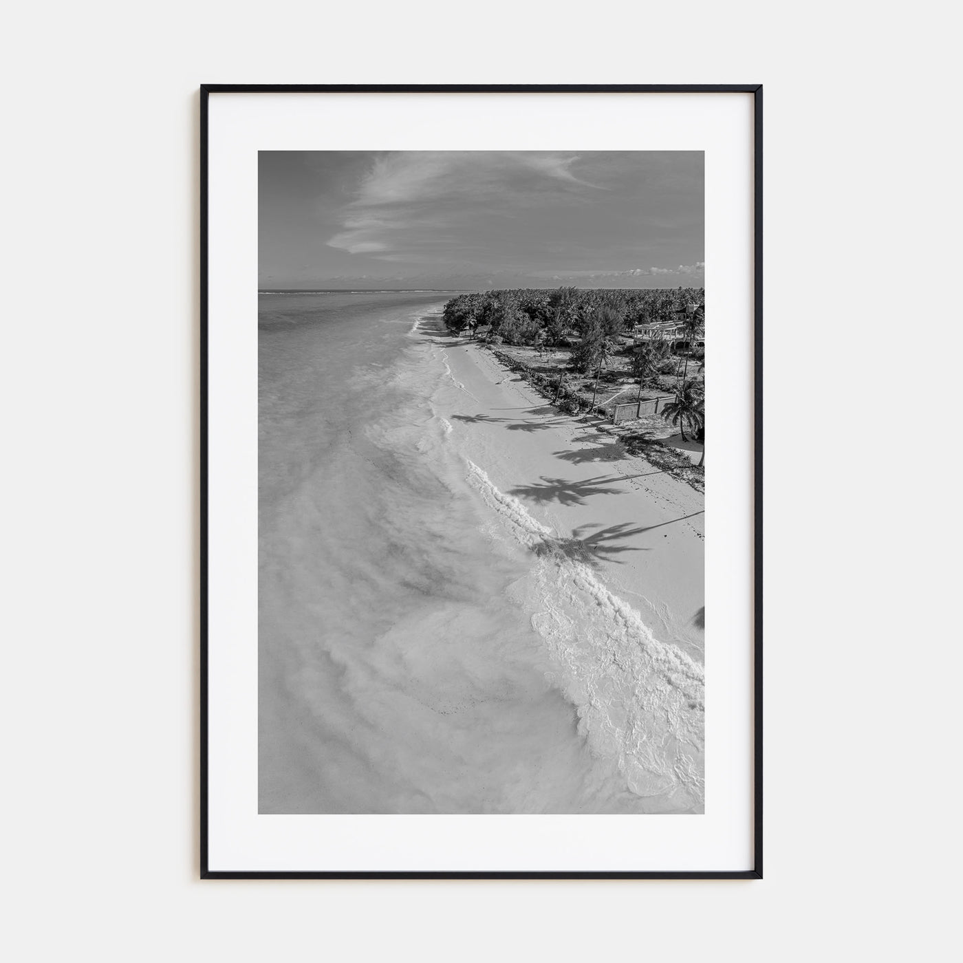 Zanzibar Photo B&W Poster