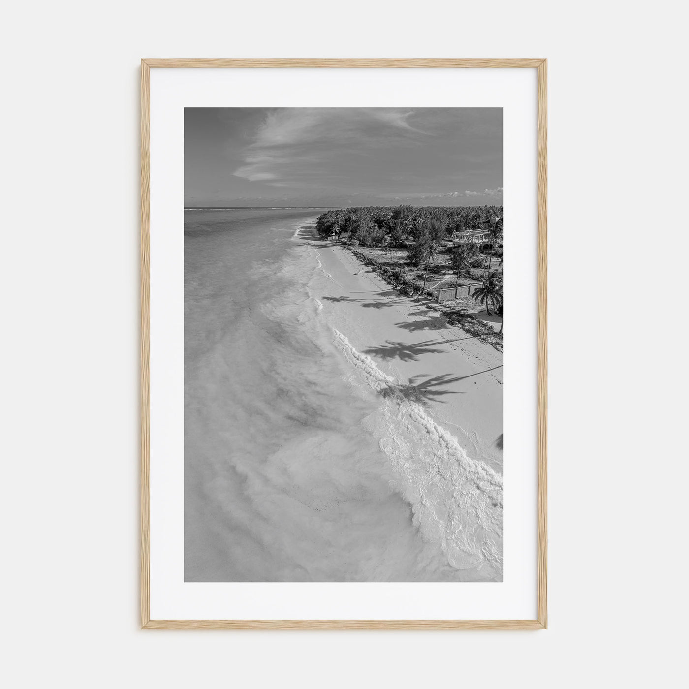 Zanzibar Photo B&W Poster