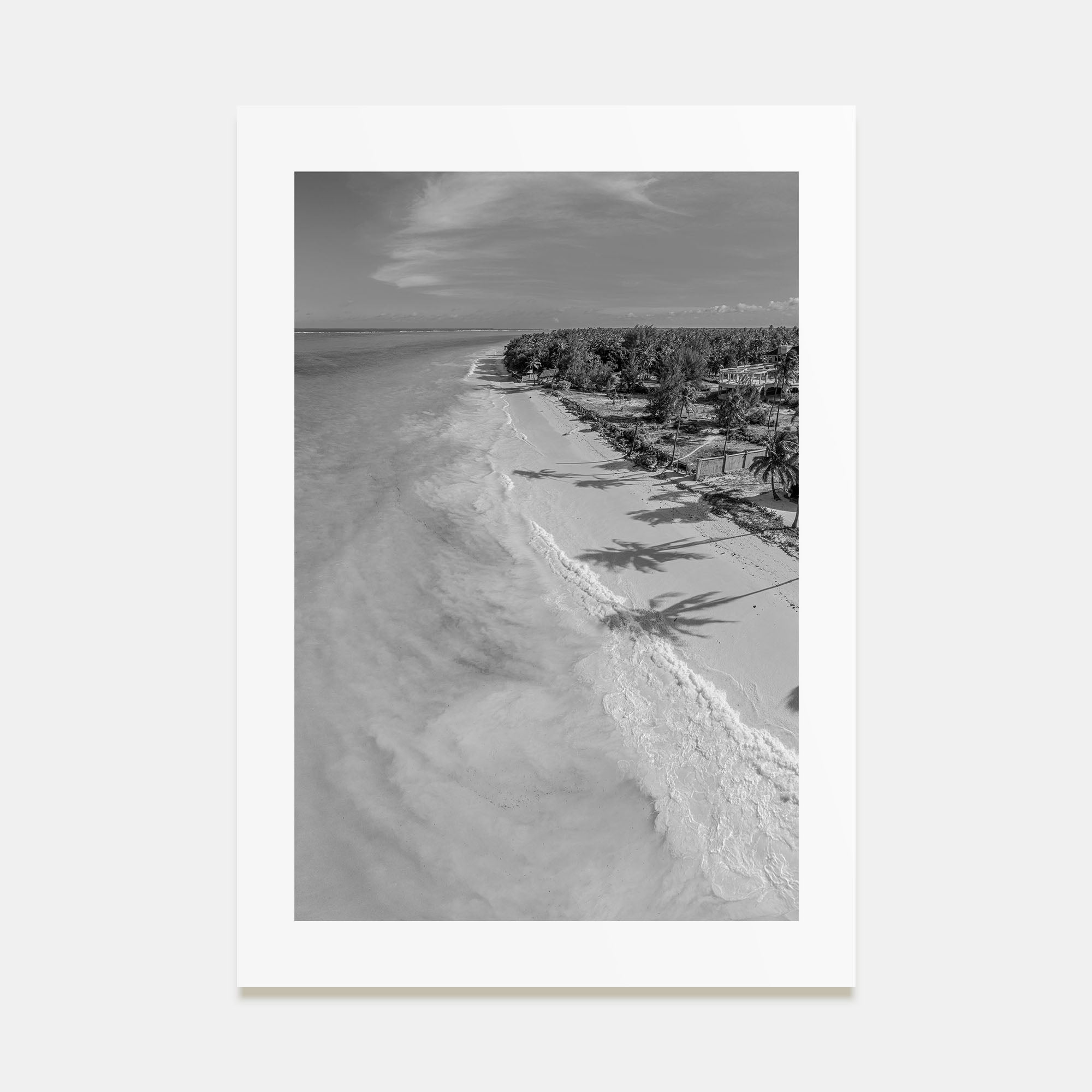 Zanzibar Photo B&W Poster