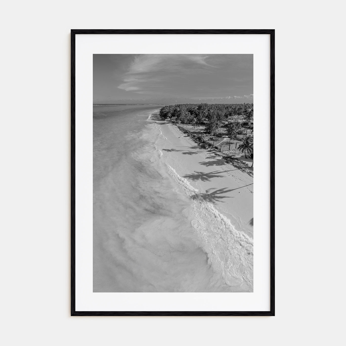 Zanzibar Photo B&W Poster