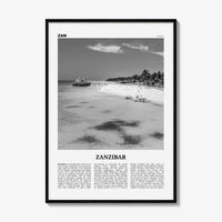 Zanzibar Print Black and White, Zanzibar Wall Art, Zanzibar Poster, Zanzibar Photo, Zanzibar Decor, Tanzania, Unguja, مدينة زنجبار, Africa