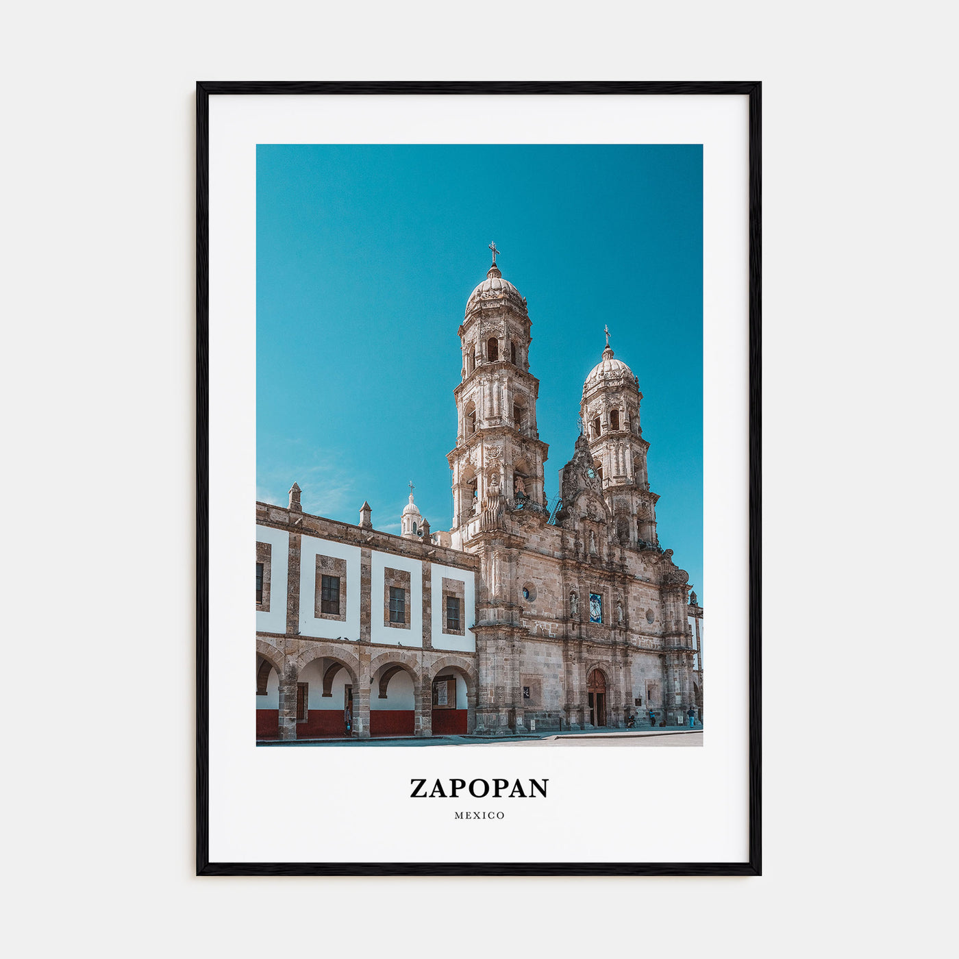 Zapopan Portrait Color Poster