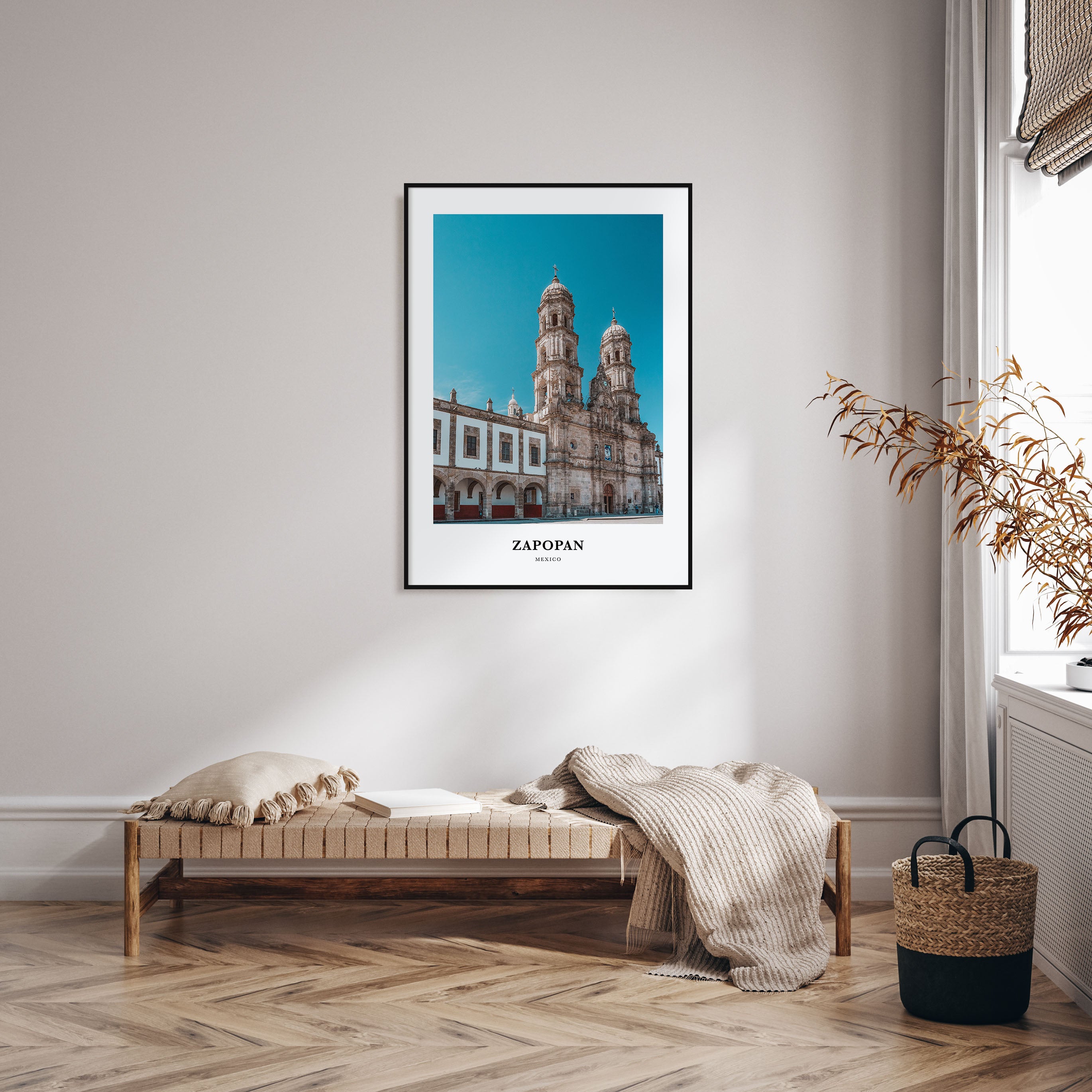 Zapopan Portrait Color Poster