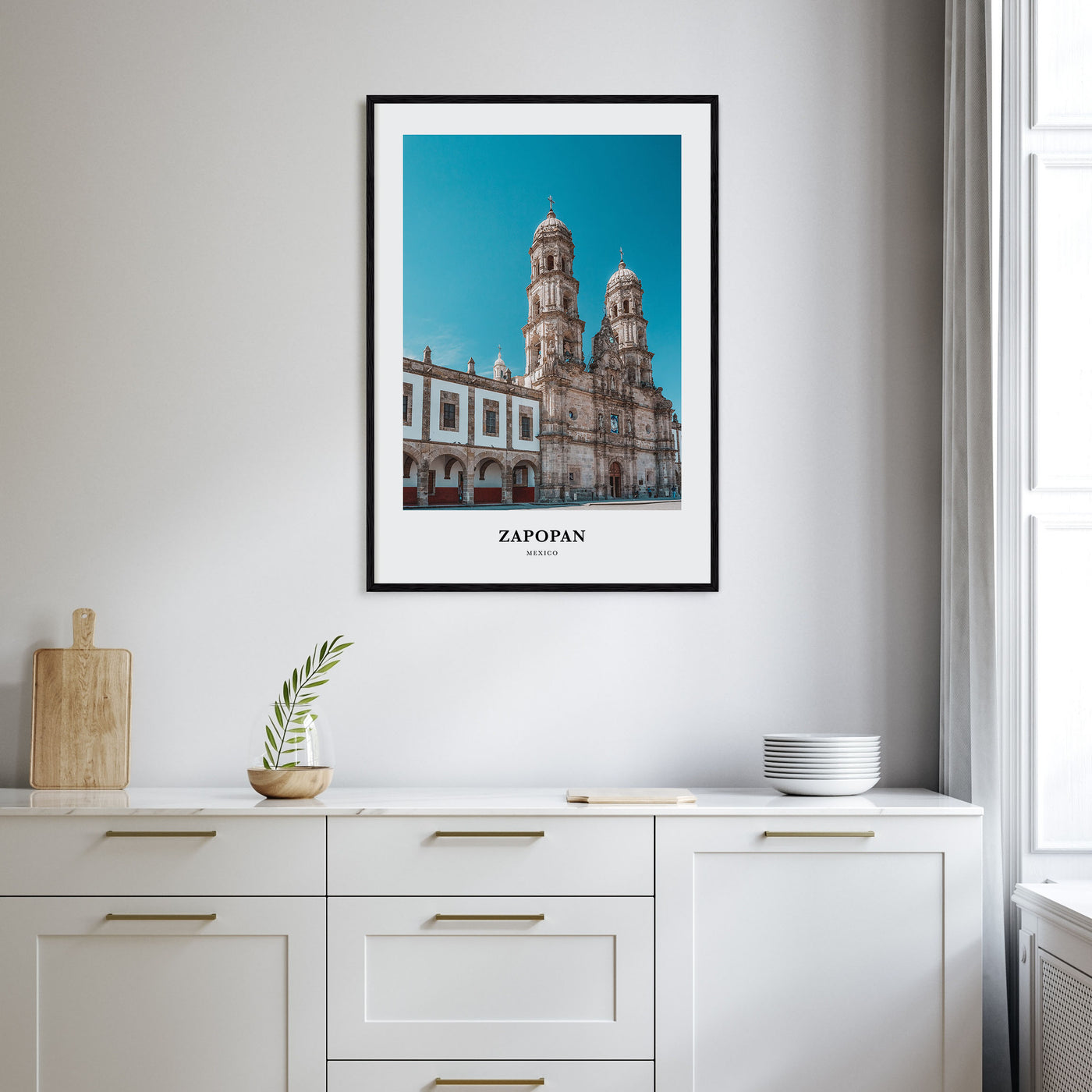 Zapopan Portrait Color Poster