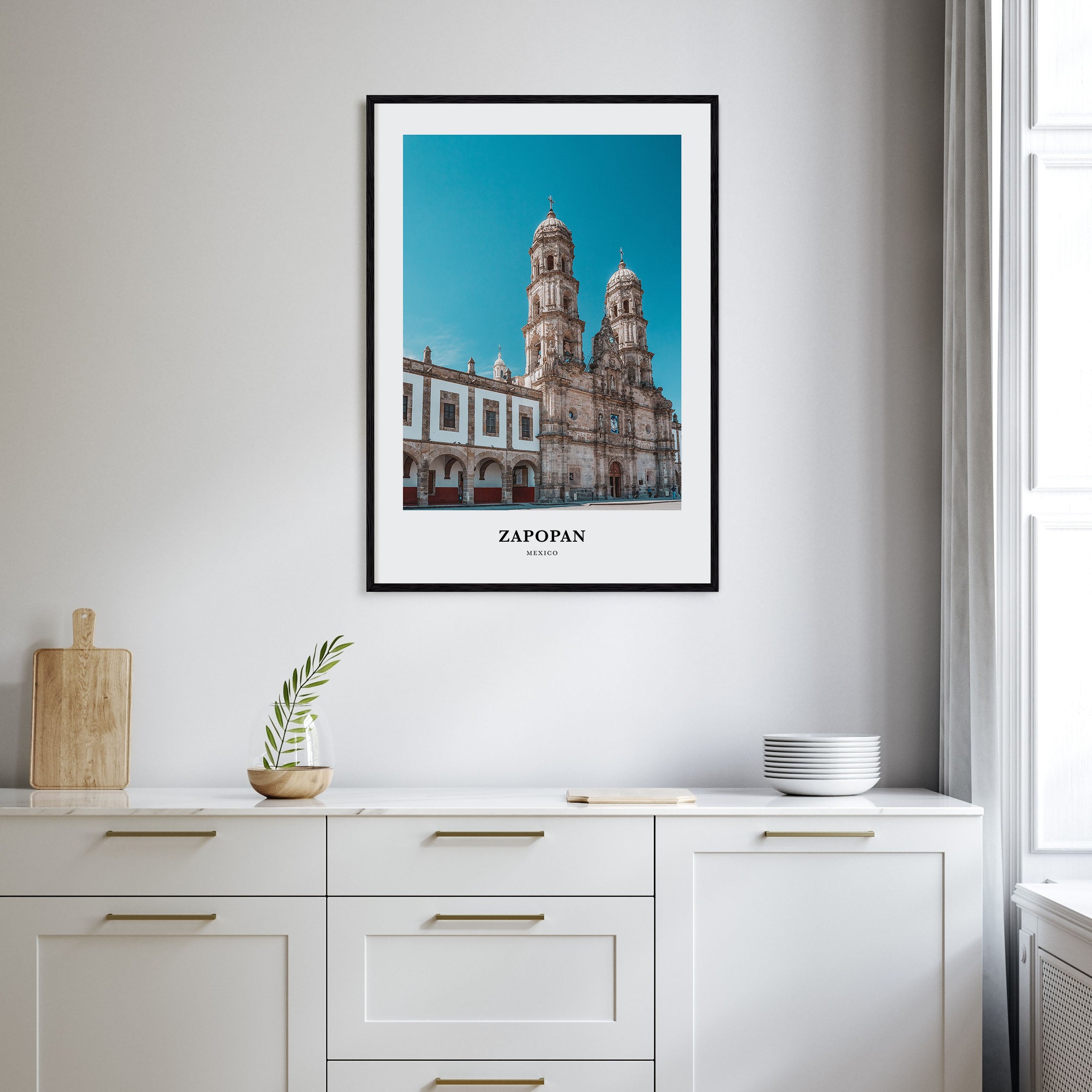 Zapopan Portrait Color Poster
