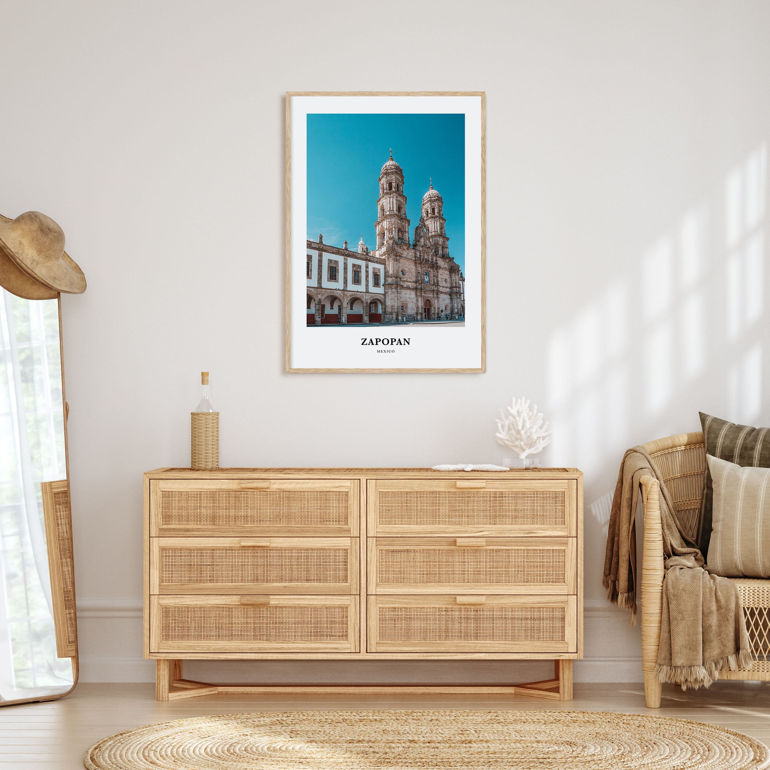 Zapopan Portrait Color Poster