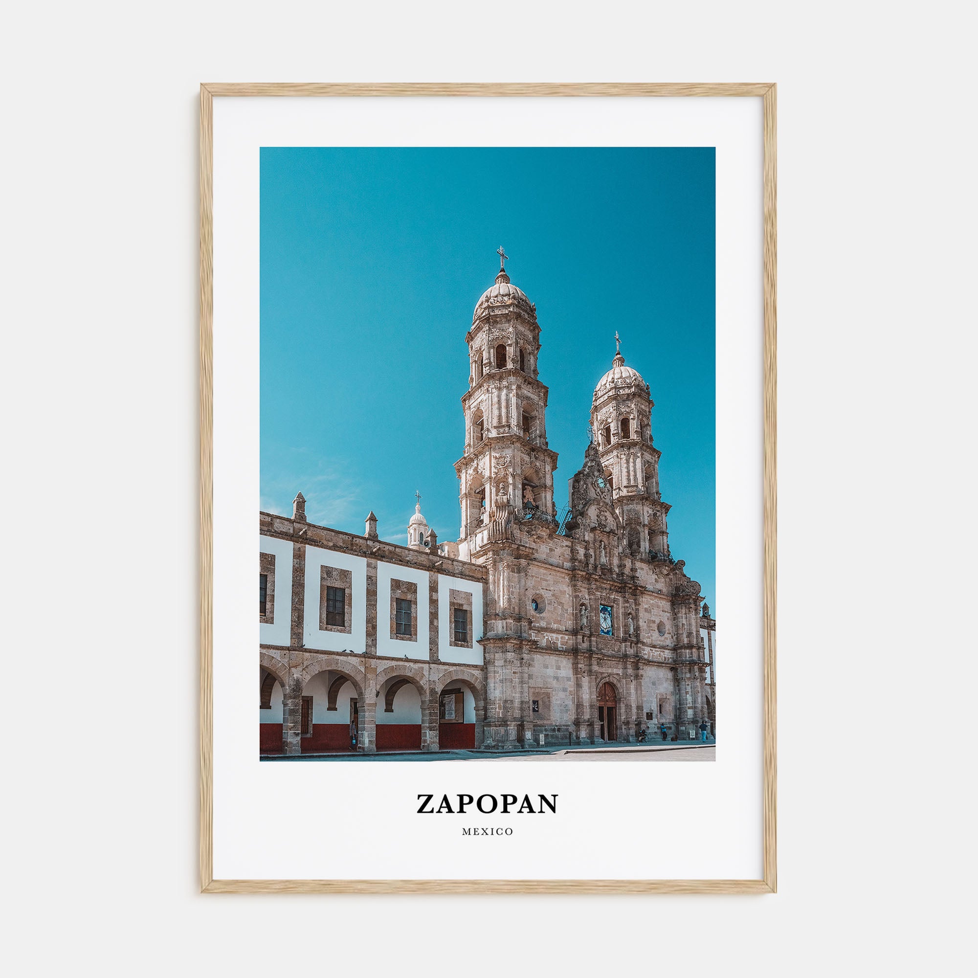 Zapopan Portrait Color Poster