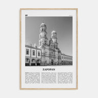 Zapopan Travel B&W Poster