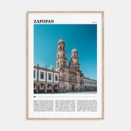 Zapopan Travel Color Poster