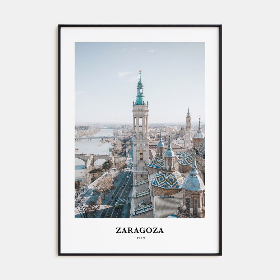Zaragoza Portrait Color No 1 Poster