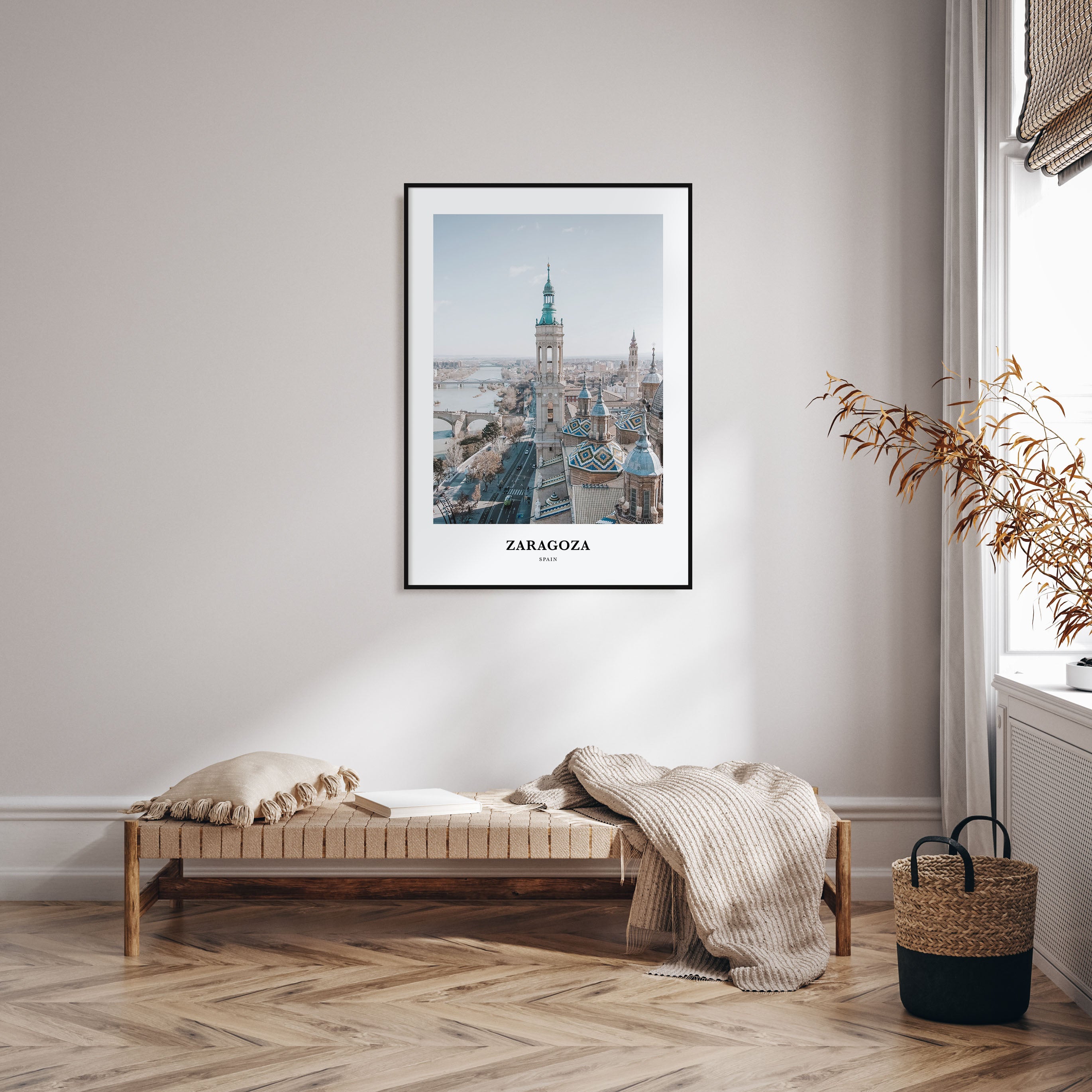 Zaragoza Portrait Color No 1 Poster