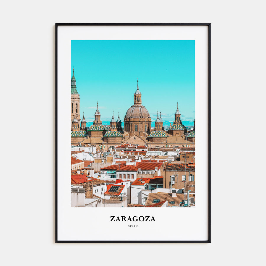 Zaragoza Portrait Color No 2 Poster