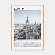 Zaragoza Travel Color No 1 Poster