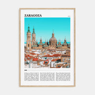 Zaragoza Travel Color No 2 Poster