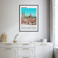 Zaragoza Travel Color No 2 Poster