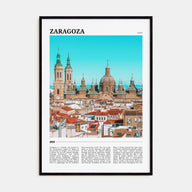 Zaragoza Travel Color No 2 Poster