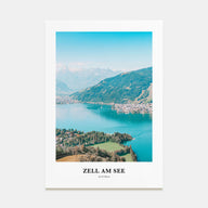 Zell am See Portrait Color Poster