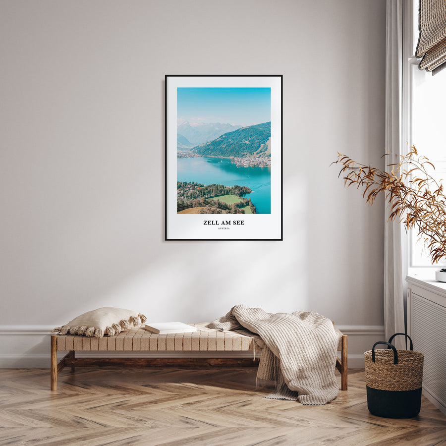 Zell am See Portrait Color Poster